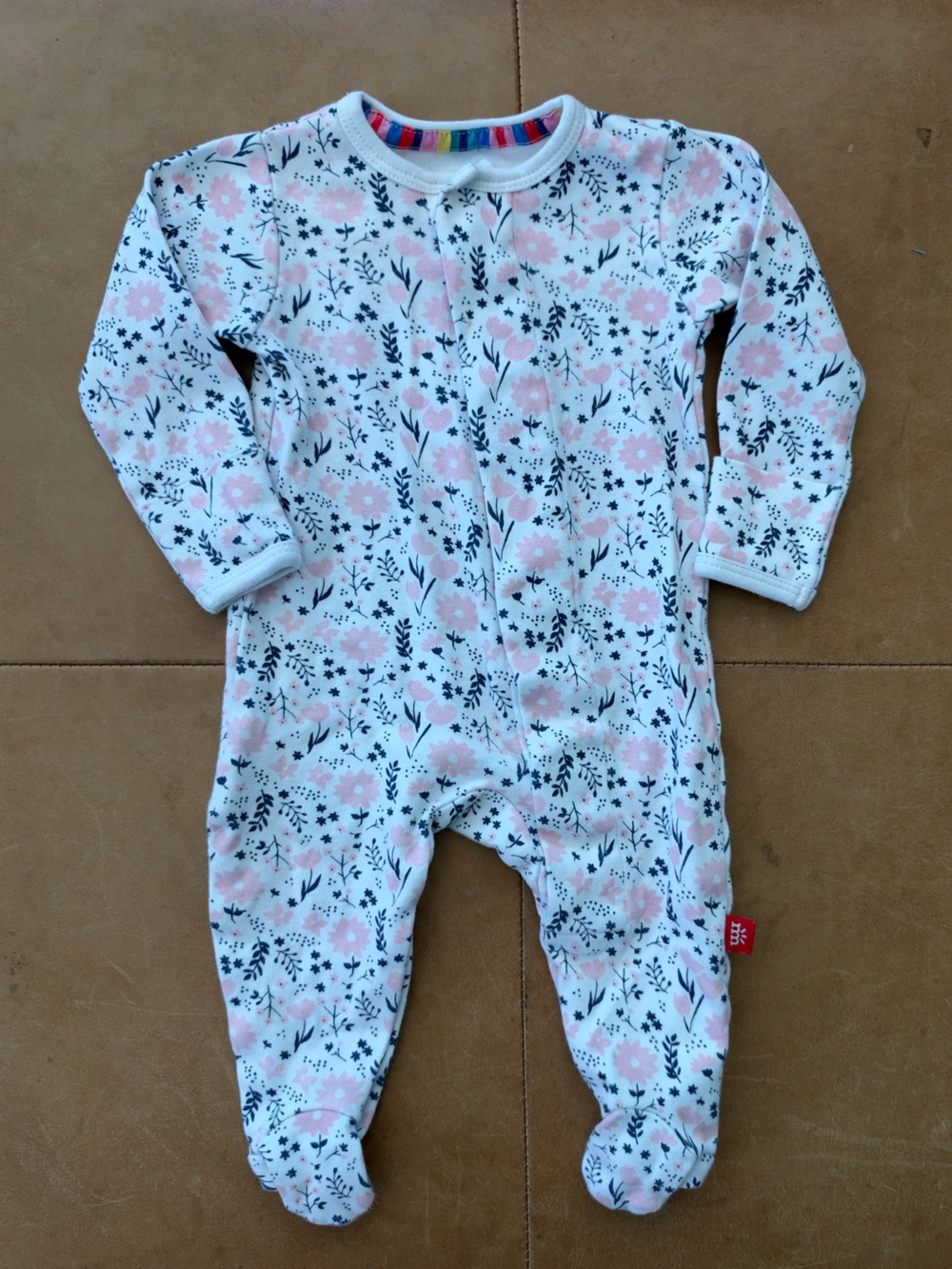 Magnetic Me Organic Cotton Footie 0-3M